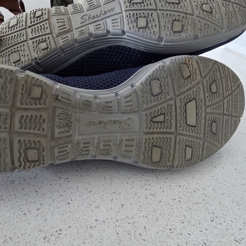 Sketchers Seager Sneaker Scalloped Knit Womens Size 10 - Picture 5 of 5